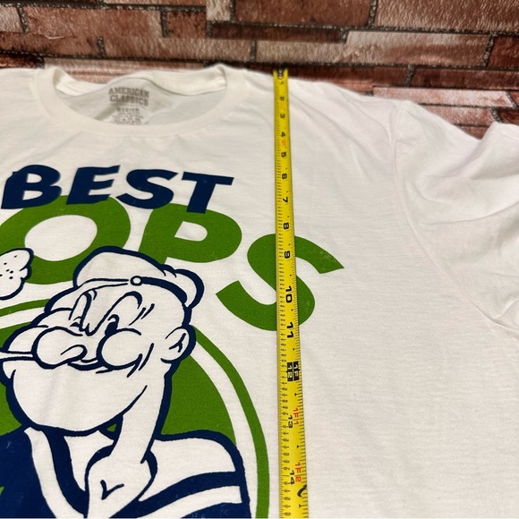 American Classics White Graphic Tee - Best Pops Ever size M - Picture 9 of 11